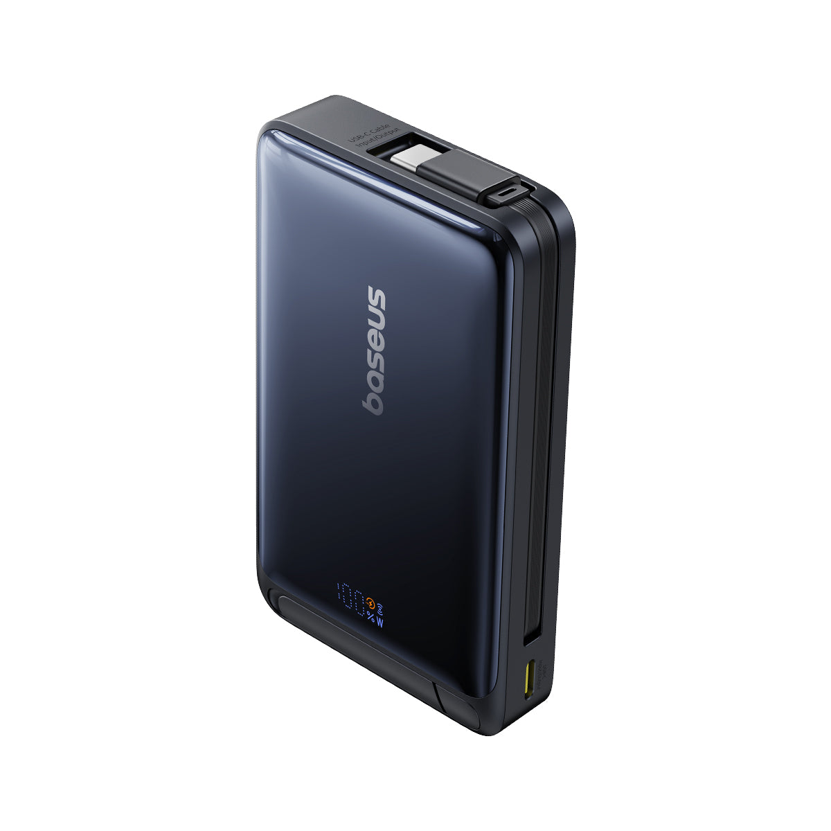 Nomos Qi2 モバイルバッテリー 45W 10000mAh スタンド付き