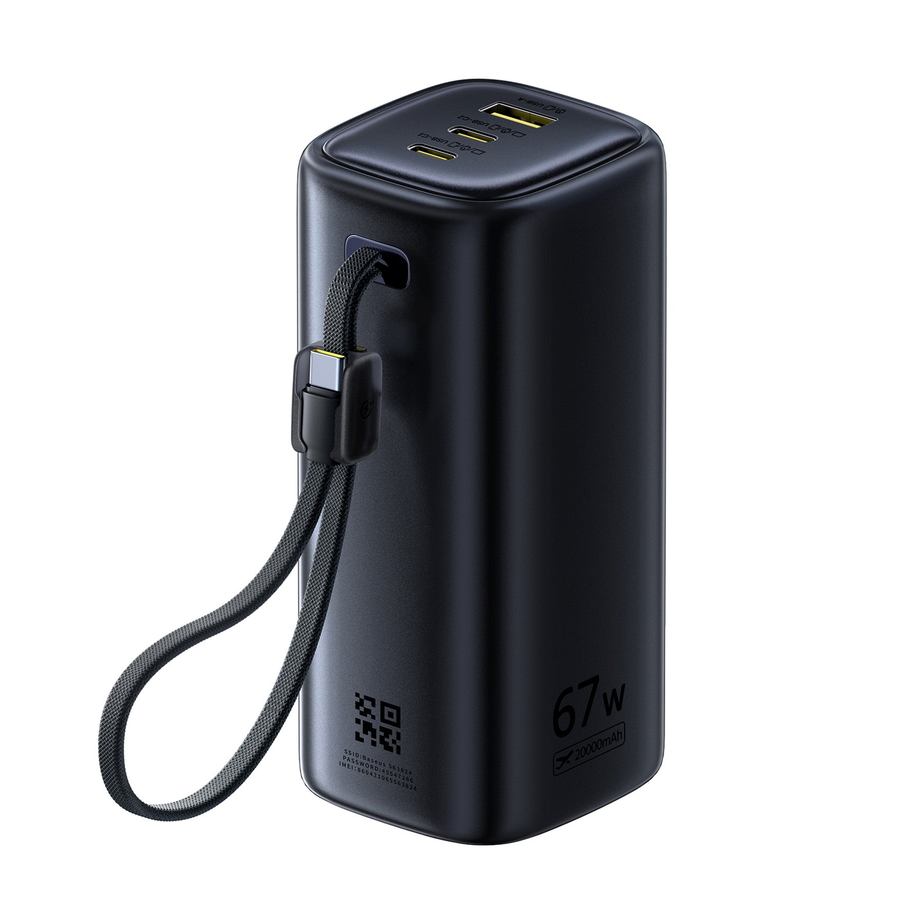 【VGP2026受賞】EnerGeek GX11 4G MiFi モバイルバッテリー 20000mAh 67W