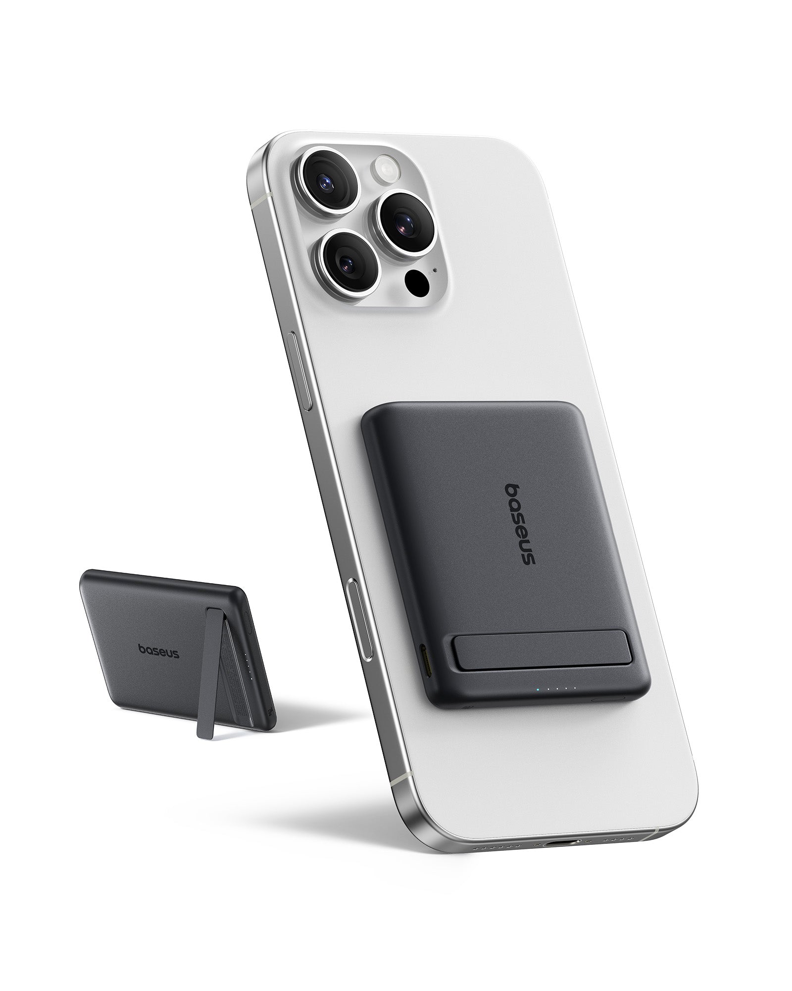 PicoGO AM31 スタンド付き Qi2認証 超小型モバイルバッテリー 5000mAh
