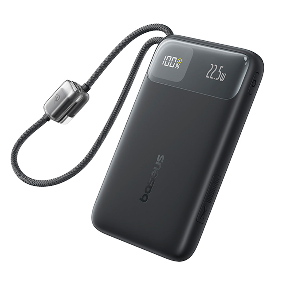 Baseus EnerFill FC11 ケーブル一体型 モバイルバッテリー 10000mAh 22.5W