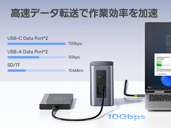 Nomos NU1 Air 12-in-1 ドッキングステーション （WIN）