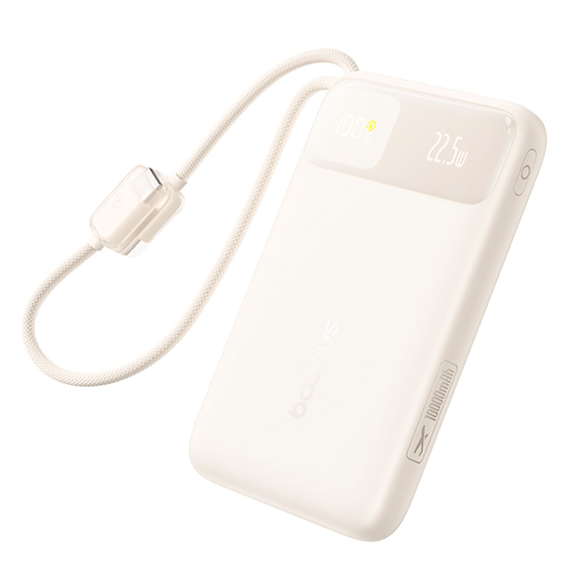 Baseus EnerFill FC11 ケーブル一体型 モバイルバッテリー 10000mAh 22.5W