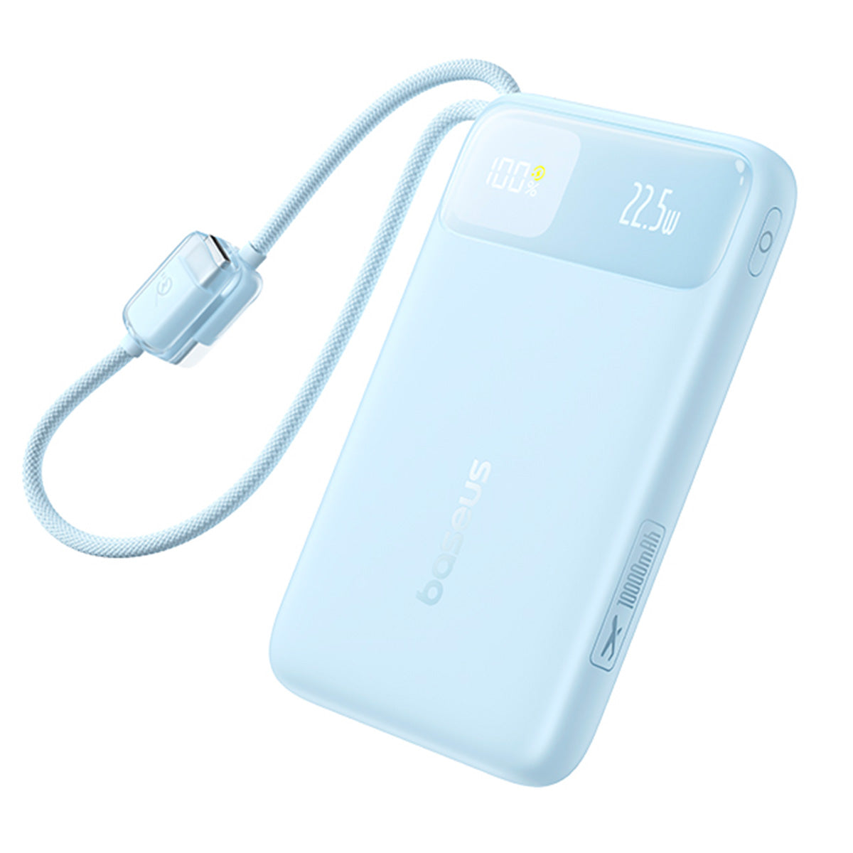 Baseus EnerFill FC11 ケーブル一体型 モバイルバッテリー 10000mAh 22.5W
